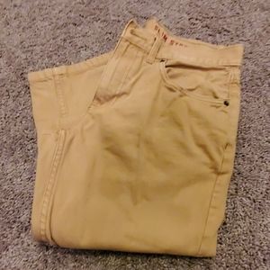Mens urban pipeline khaki jean